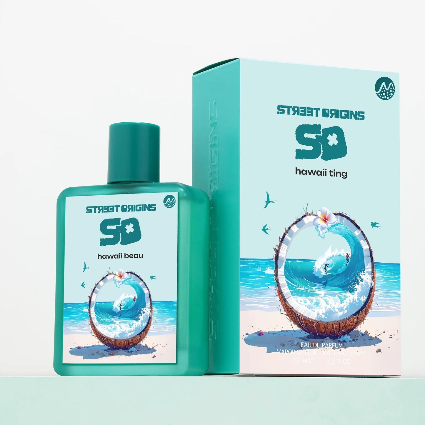 HAWAII BEAU STREET ORIGINS EDP 75ML- Pompelmo e Bergamotto;Sandalo e Quercia;Ambroxan e Fava Tonka.