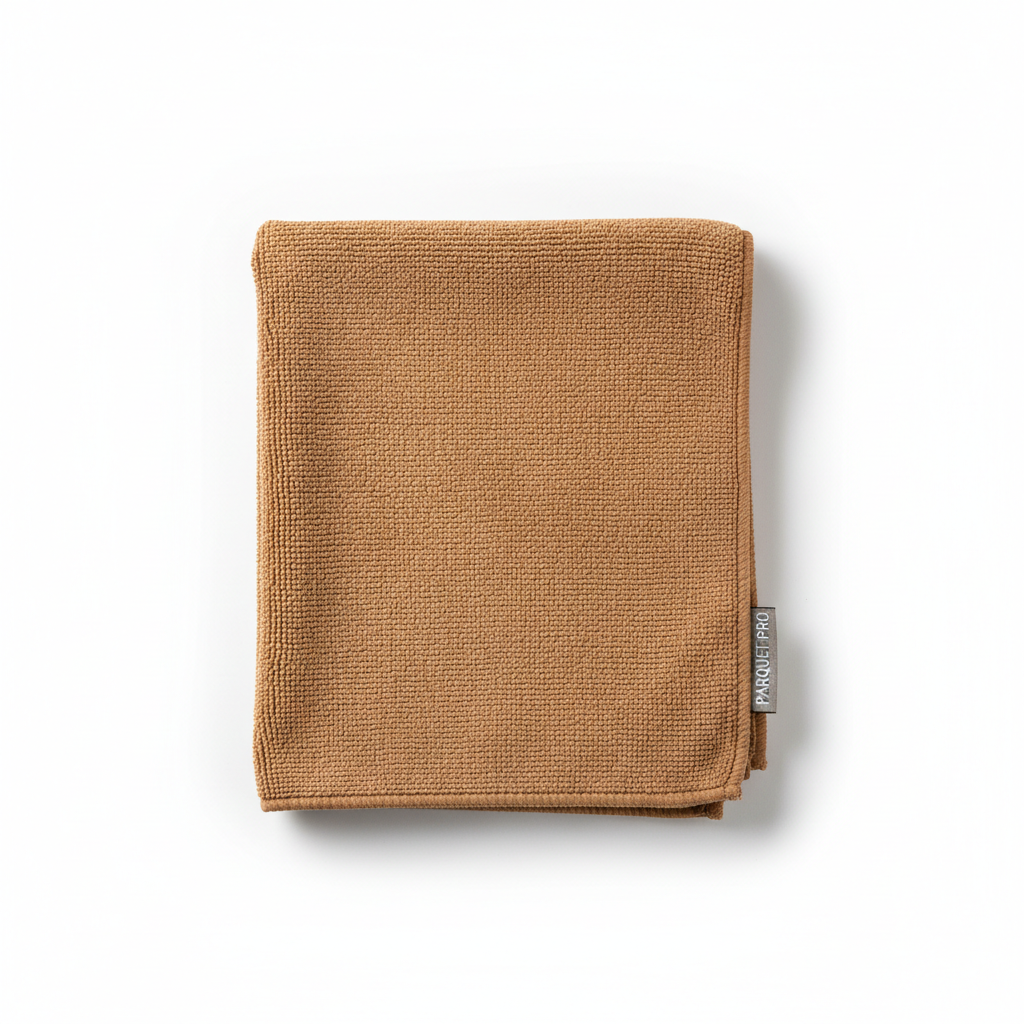 Panno microfibra Vesuvio marrone per parquet