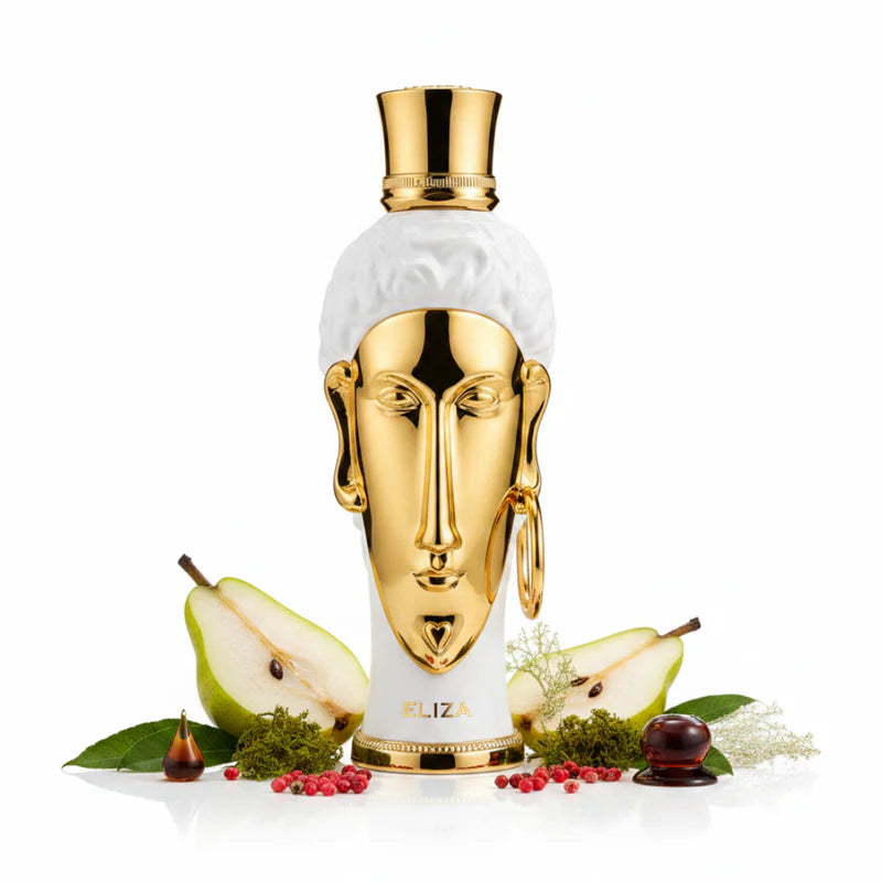 REINE D'OR ELIZA LE BONHEUR 100ML-Pepe Rosa e Pera;Patchouli e Rum;Ambroxan e Muschio Vegetale.