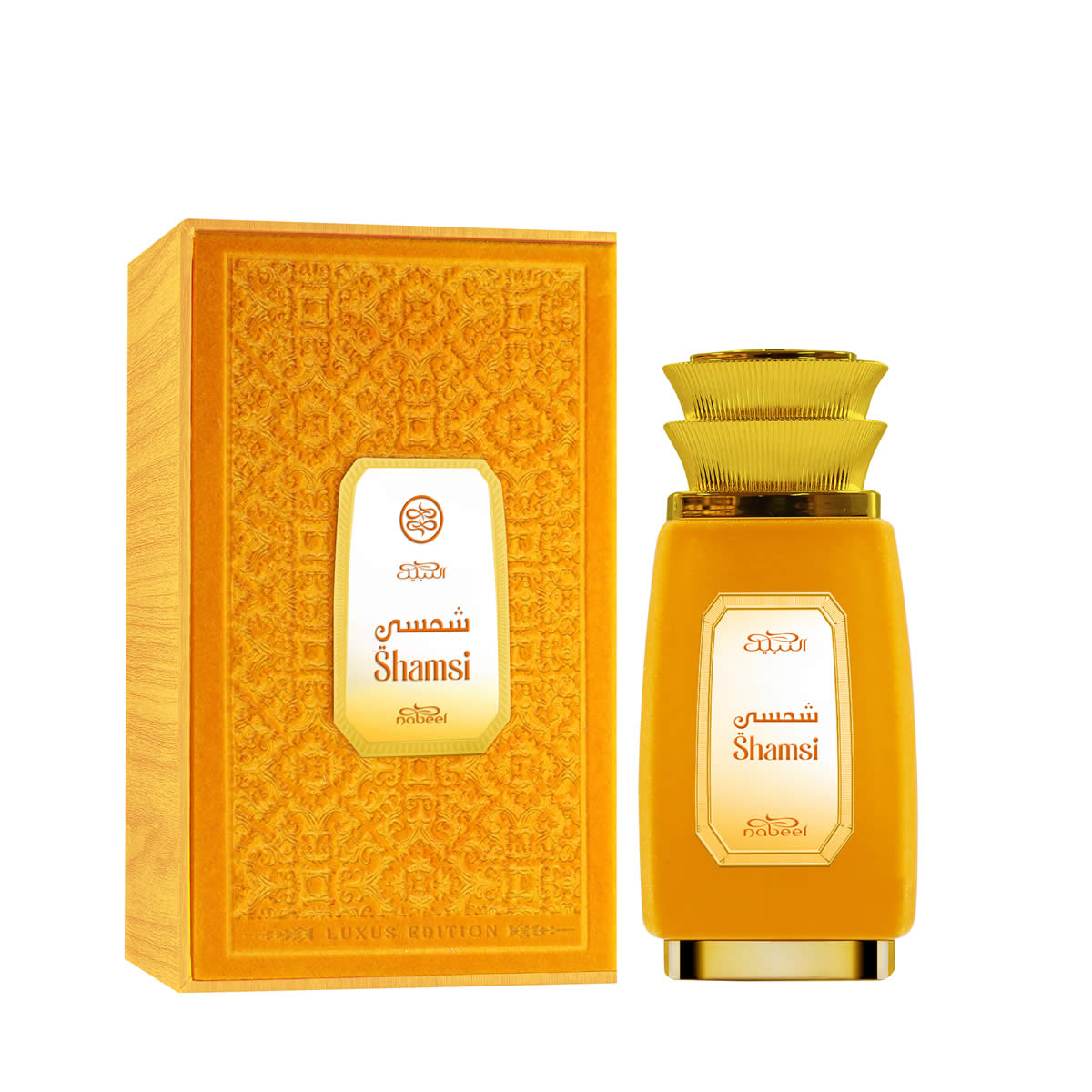 SHAMSI NABEEL 100ML-Litchi, Truskawka, Winogrono, Czarna porzeczka, Grejpfrut, Sliwka i Bergamot;Róża, Irys, Magnolia, Jaśmin i Geranium;Bursztyn, Sandalowiec, Wanilia, Musk, Musk roślinny i Fasola tonka.