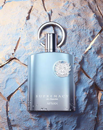 AFNAN SUPREMACY IN HEAVEN EDP 100ML-SILVER MOUNTAIN WATER-Bergamotto e Mandarino; Tè Verde e Ribes Nero;Muschio, Note Boschive e Sandalo.