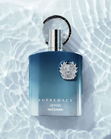 AFNAN SUPREMACY INCENSE EDP 100ML - INTERLUDE AMOUAGE - Oregano, Przyprawy, Nuty Ziołowe i Bergamotka; Opoponax, Bursztyn i Labdanum; Dym, Drewno Agarowe (Oud), Skóra i Paczula.