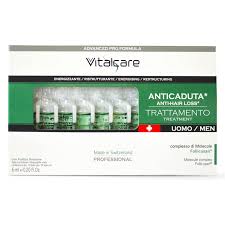 VITALCARE ANTICHUTE 10 AMPOULES 6 ML TRAITEMENT HOMME