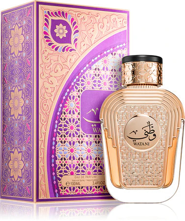 AL WATANIAH WATANI EDP 100ML-GEMELLO DI SI GIORGIO A.- Frutti, Frutti Tropicali e Note Erbacee;Frutti, Note Floreali e Dolciumi;Muschio, Dolciumi e Ambra.